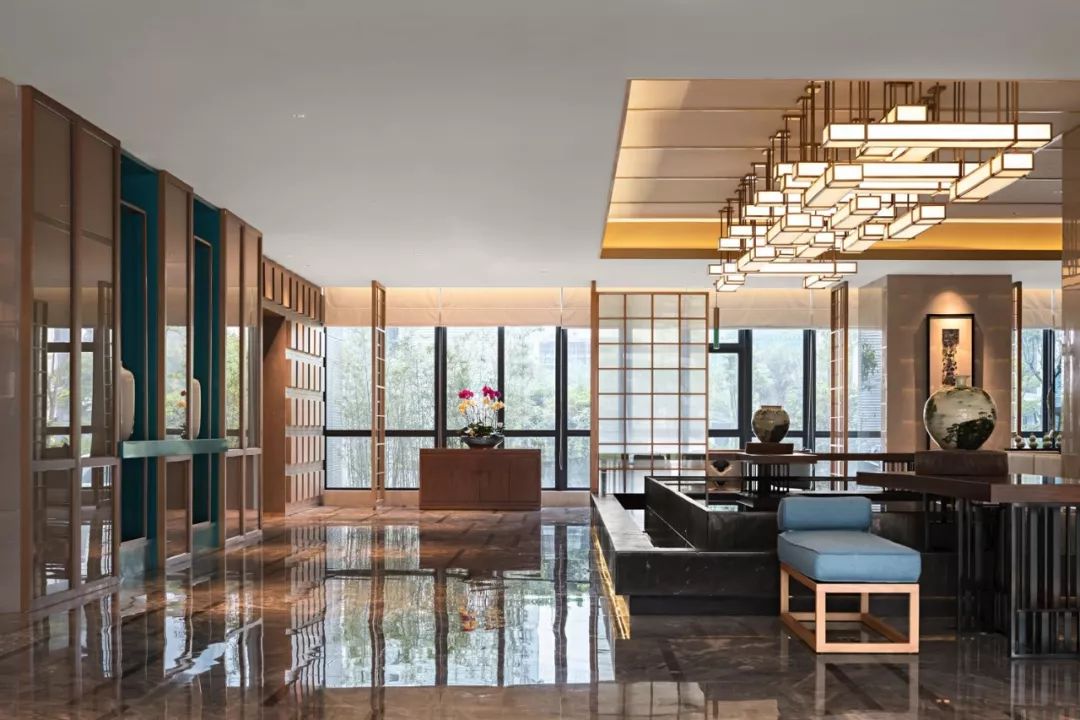 洛陽唐邑新中式精品商務(wù)酒店裝修設(shè)計實(shí)景圖