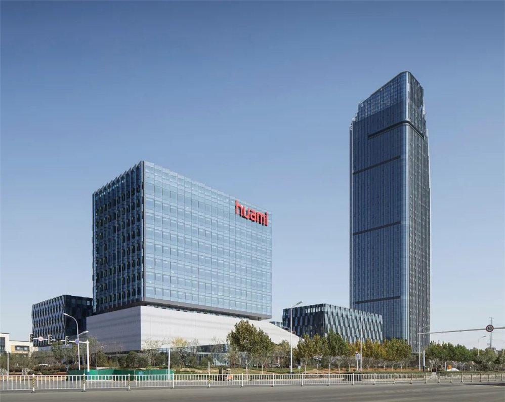 鄭州華米科技辦公樓設計公司裝修案例
