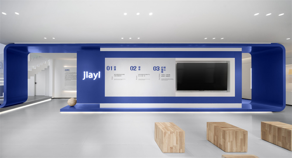 現(xiàn)代極簡(jiǎn)風(fēng)JIAYI柔版企業(yè)展廳裝修設(shè)計(jì)方案(圖3)